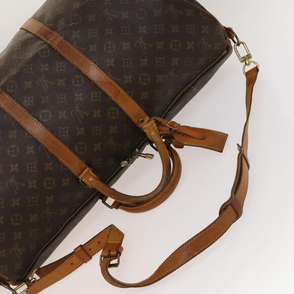 LOUIS VUITTON Monogram Keepall Bandouliere 55 Boston Bag M41414 - Picture 7 of 16